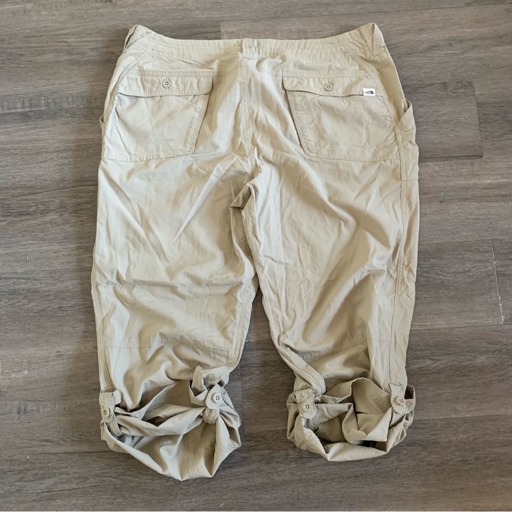 The North Face Women's Khaki Beige Casual Drawstring Pants - Picture 12 of 15